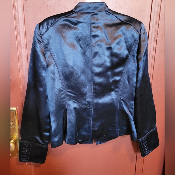 Calvin Klein Jacket 10-Buttoned Midnight Blue Women's Size 10 - Picture 5 of 16